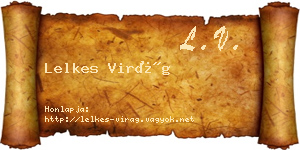 Lelkes Virág névjegykártya